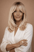 ROCHELLE - Blonde Ombre - Fringe Wig | Blonde, 16 Inch, Fringe, Synthetic Hair | Milk & Honey Wigs