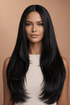 ROME - Natural Black - Lace Front Wig - Milk & Honey Wigs