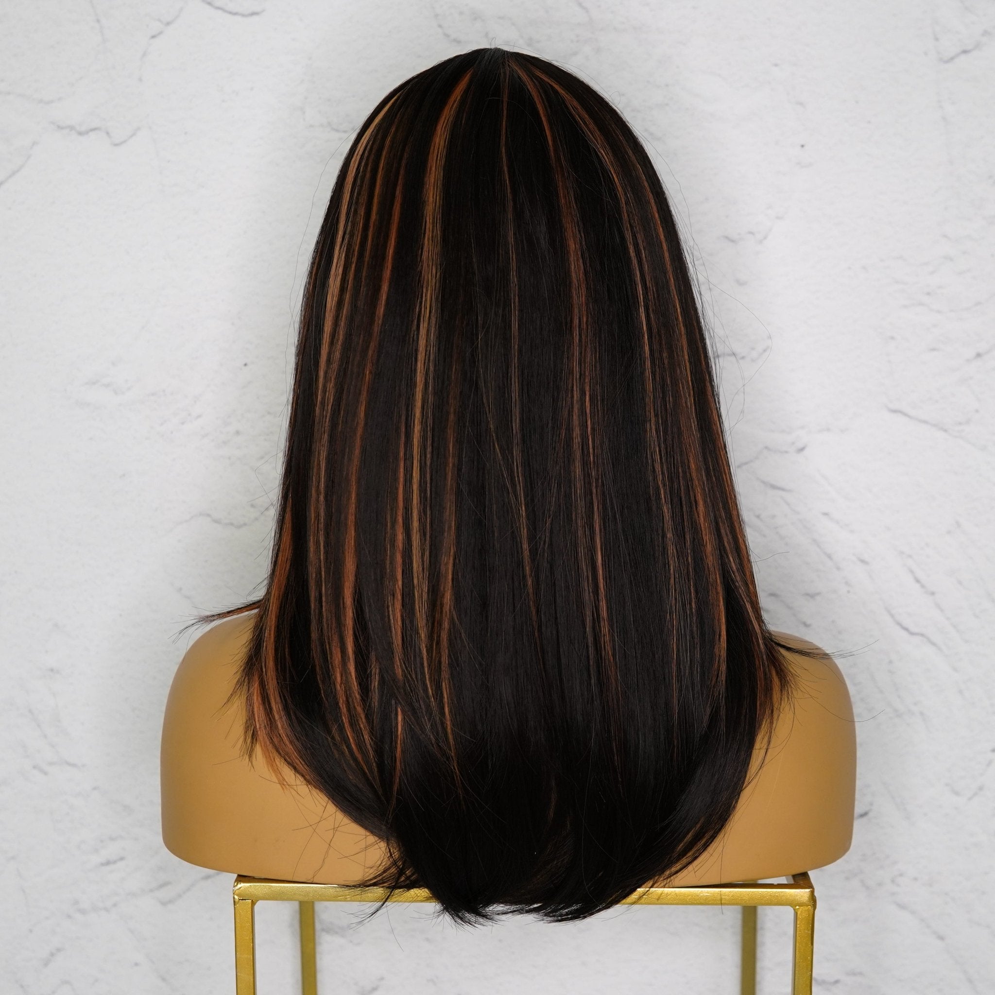 RUBY - Black - Fringe Wig | Black, 14 Inch, Fringe, Synthetic Hair | Milk &amp; Honey Wigs