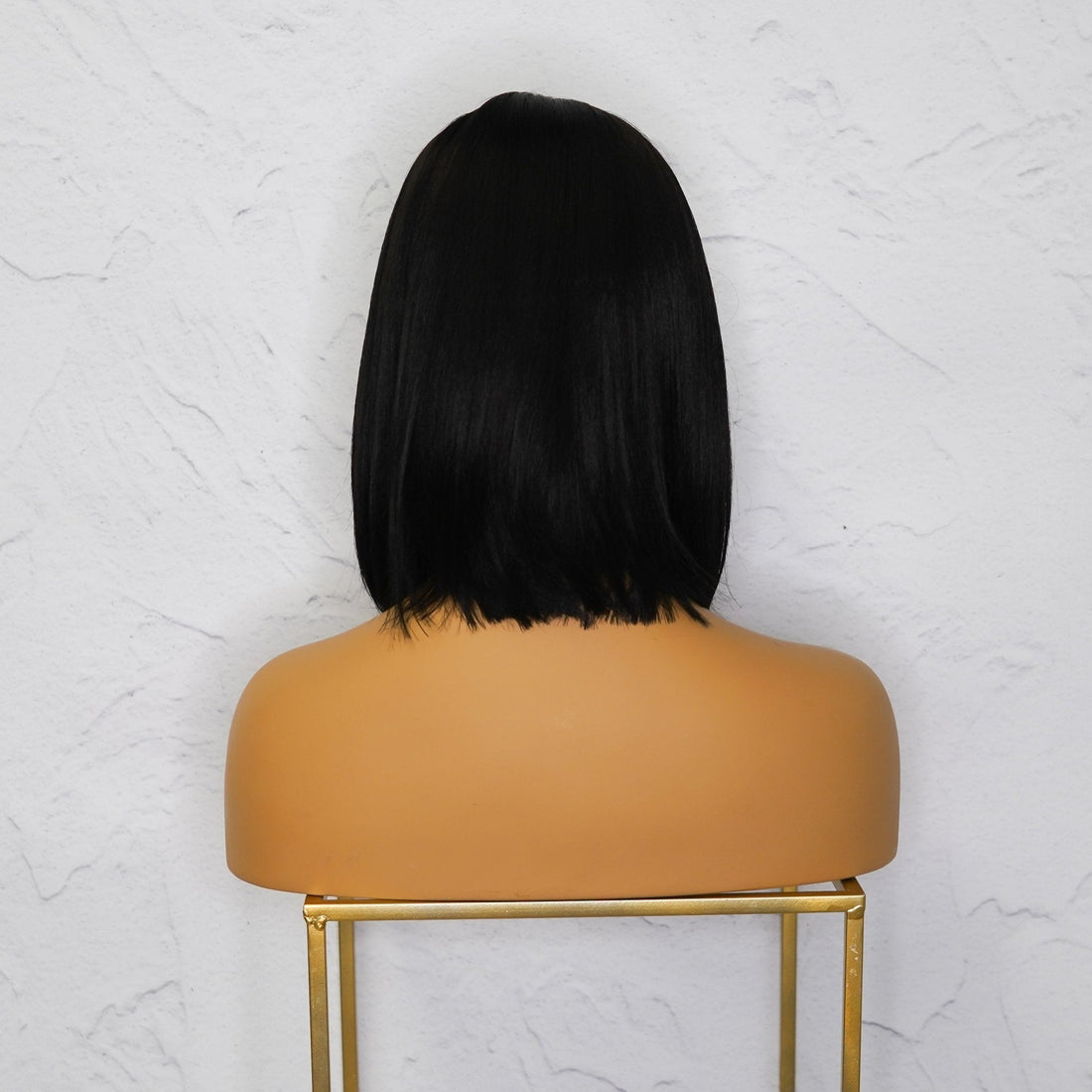 SABRINA - Black - Lace Front Wig | Black, 14 Inch, T-Part Lace Front, Synthetic Hair | Milk &amp; Honey Wigs