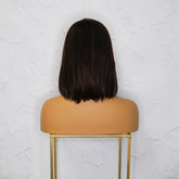 SABRINA Dark Brown Lace Front Wig - Milk & Honey Wigs