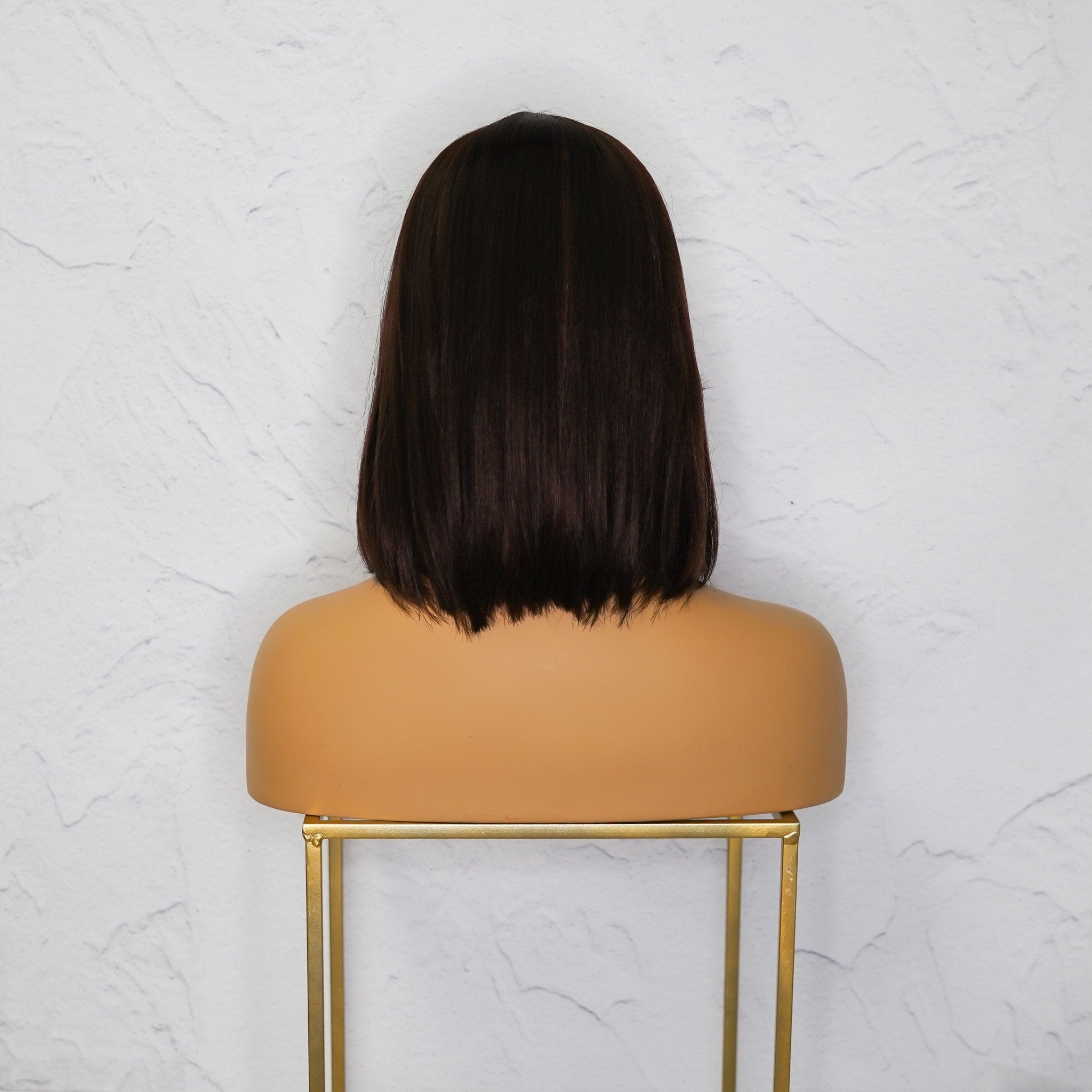 SABRINA Dark Brown Lace Front Wig - Milk &amp; Honey Wigs