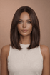 SABRINA - Dark Brown - Lace Front Wig - Milk & Honey Wigs