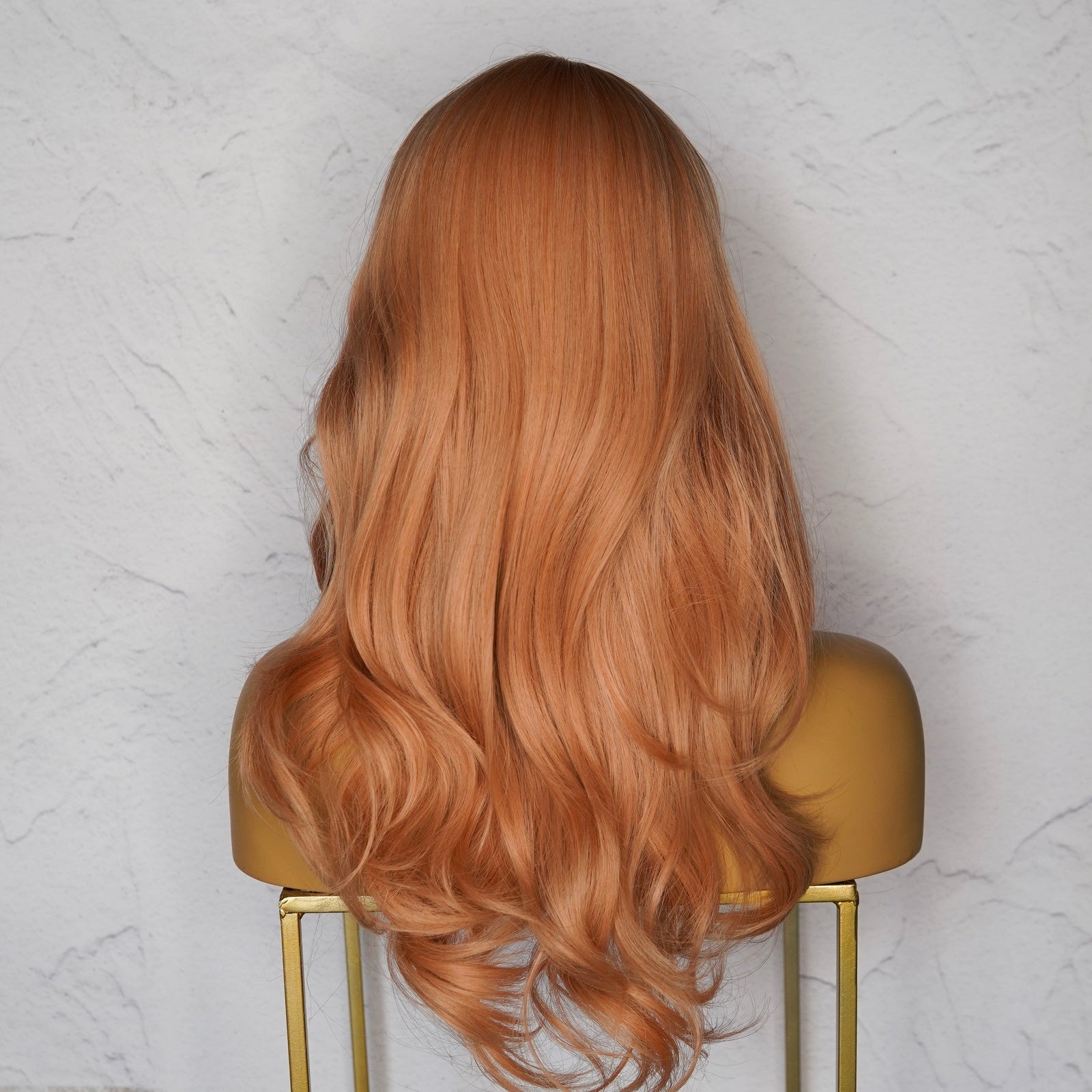 SADIE Caramel Fringe Wig - Milk &amp; Honey Wigs