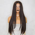 SAMIRA - Brown - Lace Front Wig | Brown, 26 Inch, T-Part Lace Front, Synthetic Hair | Milk & Honey Wigs
