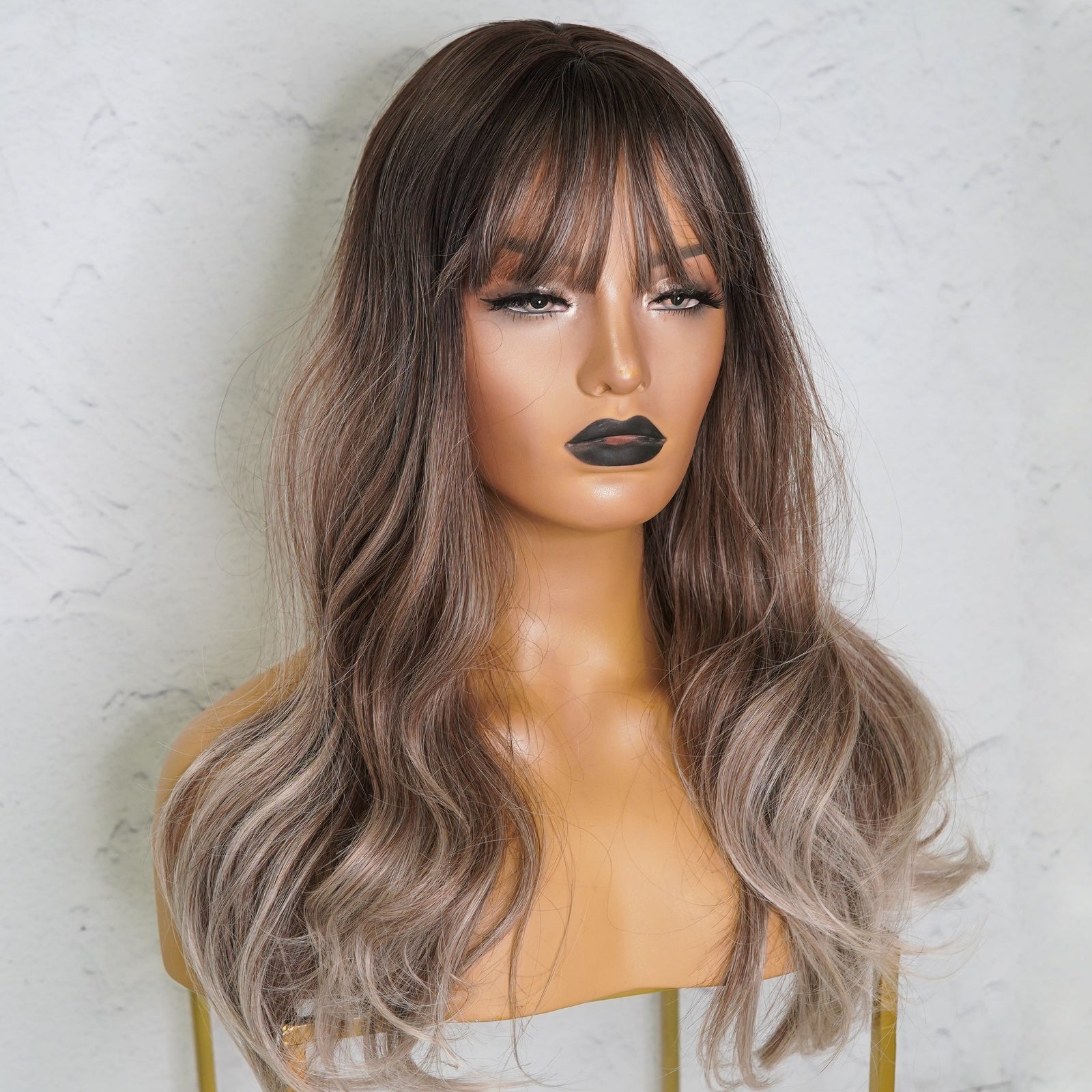 SAMMY Ombre Fringe Wig | Milk &amp; Honey Wigs