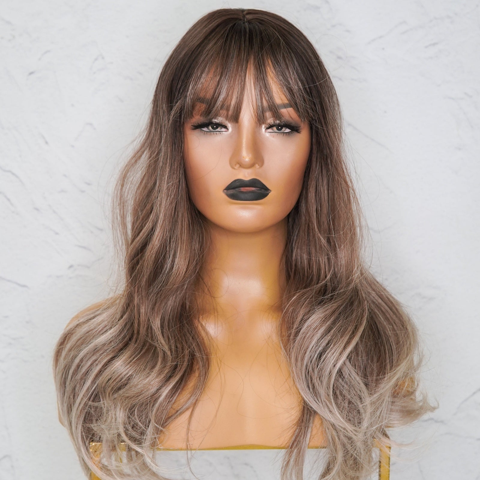 SAMMY Ombre Fringe Wig | Milk &amp; Honey Wigs