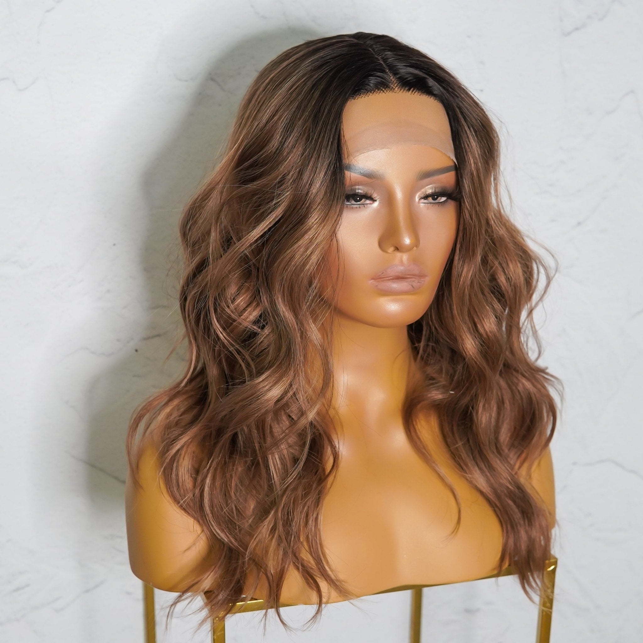 SANDRA Brown Lace Front Wig - Milk &amp; Honey Wigs