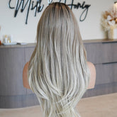 SELENE - Lived-In Blonde - Lace Front Wig | Blonde, 22 Inch, T-Part Lace Front, Synthetic Hair | Milk & Honey Wigs