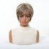 Short Layered Pixie Cut Wig - MARKETPLACE | Brown, Fringe, Synthetic Hair | Milk & Honey Wigs