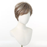 Short Layered Pixie Cut Wig - MARKETPLACE | Brown, Fringe, Synthetic Hair | Milk & Honey Wigs