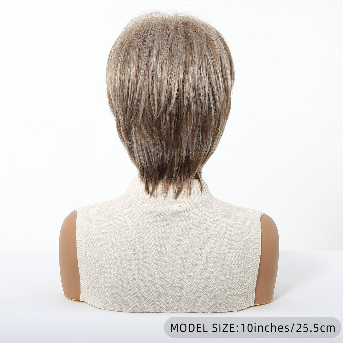 Short Layered Pixie Cut Wig - MARKETPLACE | Brown, Fringe, Synthetic Hair | Milk &amp; Honey Wigs