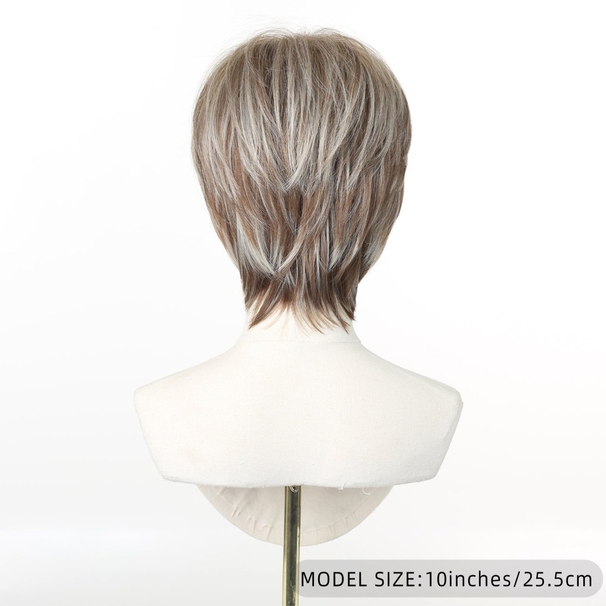 Short Layered Pixie Cut Wig - MARKETPLACE | Brown, Fringe, Synthetic Hair | Milk &amp; Honey Wigs