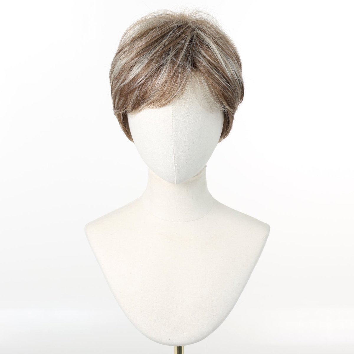 Short Layered Pixie Cut Wig - MARKETPLACE | Brown, Fringe, Synthetic Hair | Milk &amp; Honey Wigs