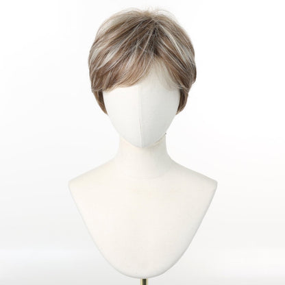 Short layered synthetic pixie cut lace front wig | Milk &amp; Honey Wigs