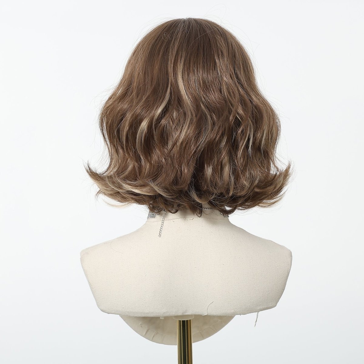 Short Wavy Brown Wig - MARKETPLACE | Brown, Fringe, Synthetic Hair | Milk &amp; Honey Wigs
