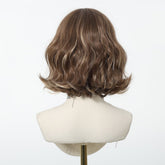 Short Wavy Brown Wig - MARKETPLACE | Brown, Fringe, Synthetic Hair | Milk & Honey Wigs