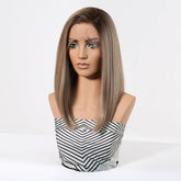 Shoulder Length Dark Blonde 13x6 Lace Front Wig - MARKETPLACE | Blonde, 13x6 Lace Front, Synthetic Hair | Milk & Honey Wigs