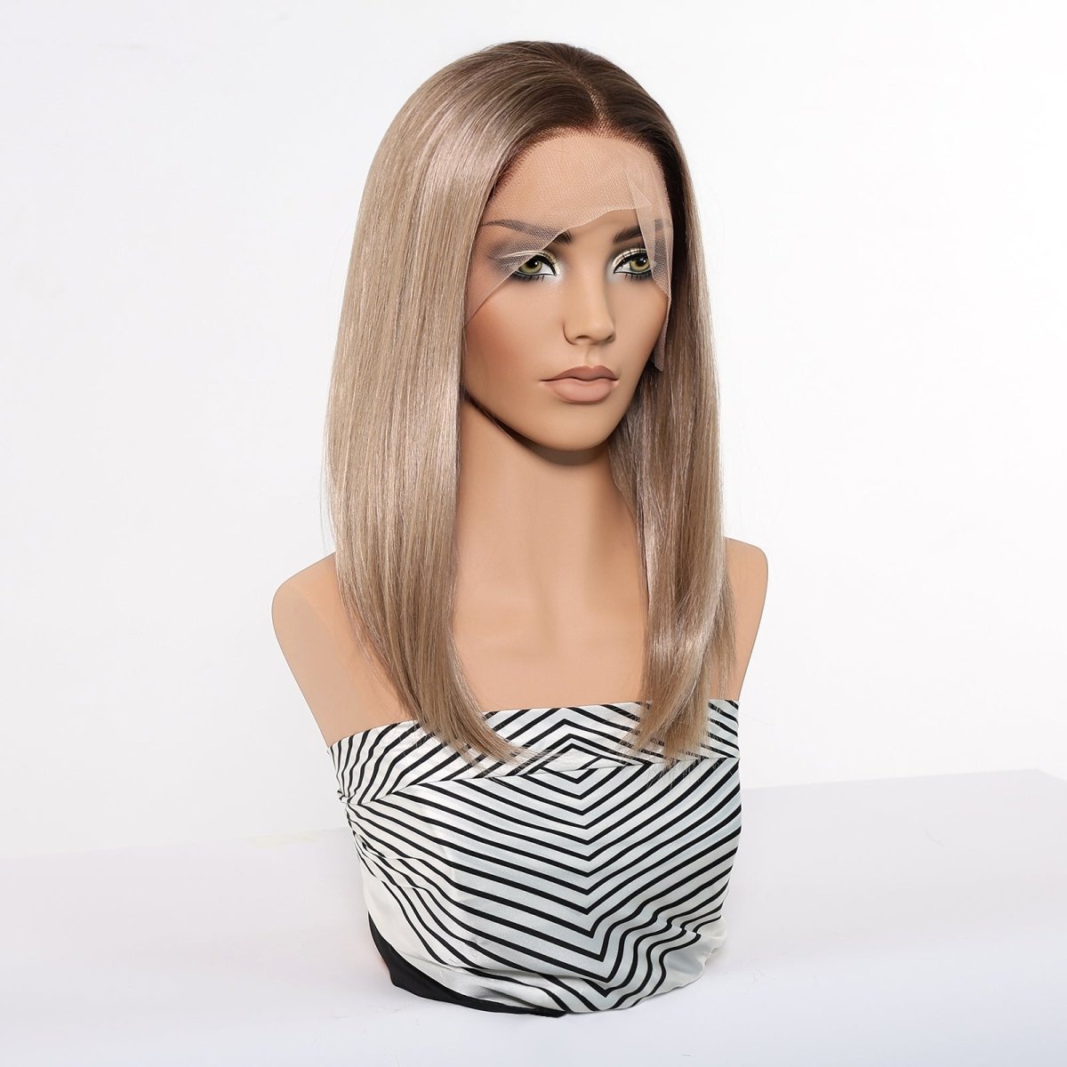 Shoulder Length Dark Blonde 13x6 Lace Front Wig - MARKETPLACE | Blonde, 13x6 Lace Front, Synthetic Hair | Milk &amp; Honey Wigs