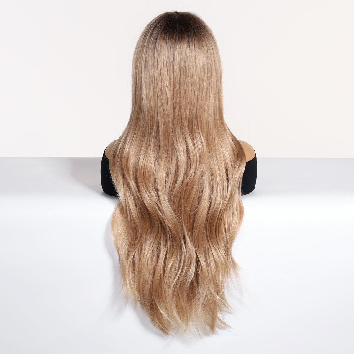 Soft Wavy Honey Brown  Wig - MARKETPLACE | Brown, Fringe, Synthetic Hair | Milk &amp; Honey Wigs