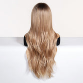 Soft Wavy Honey Brown  Wig - MARKETPLACE | Brown, Fringe, Synthetic Hair | Milk & Honey Wigs