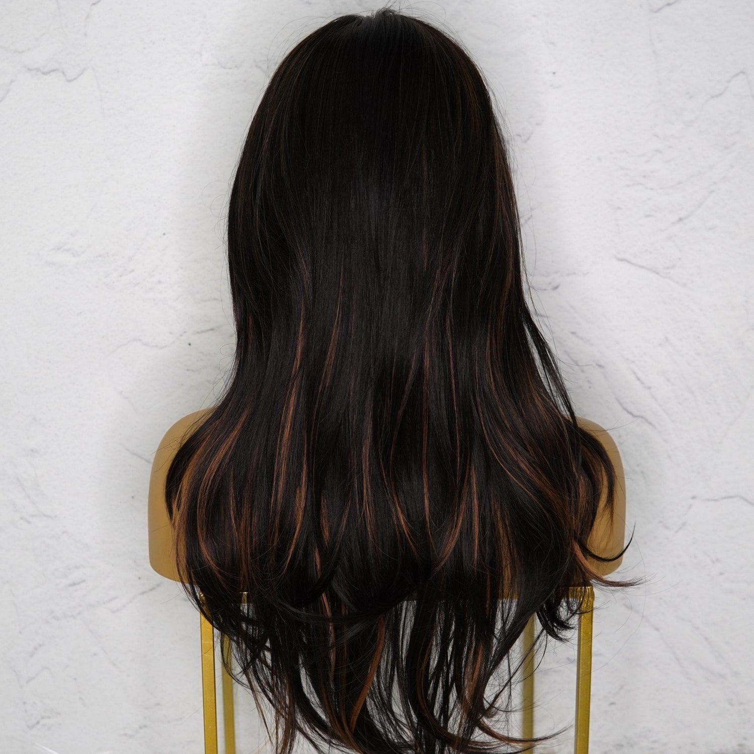 STEFANIE - Black - Fringe Wig | Black, 20 Inch, Fringe, Synthetic Hair | Milk &amp; Honey Wigs