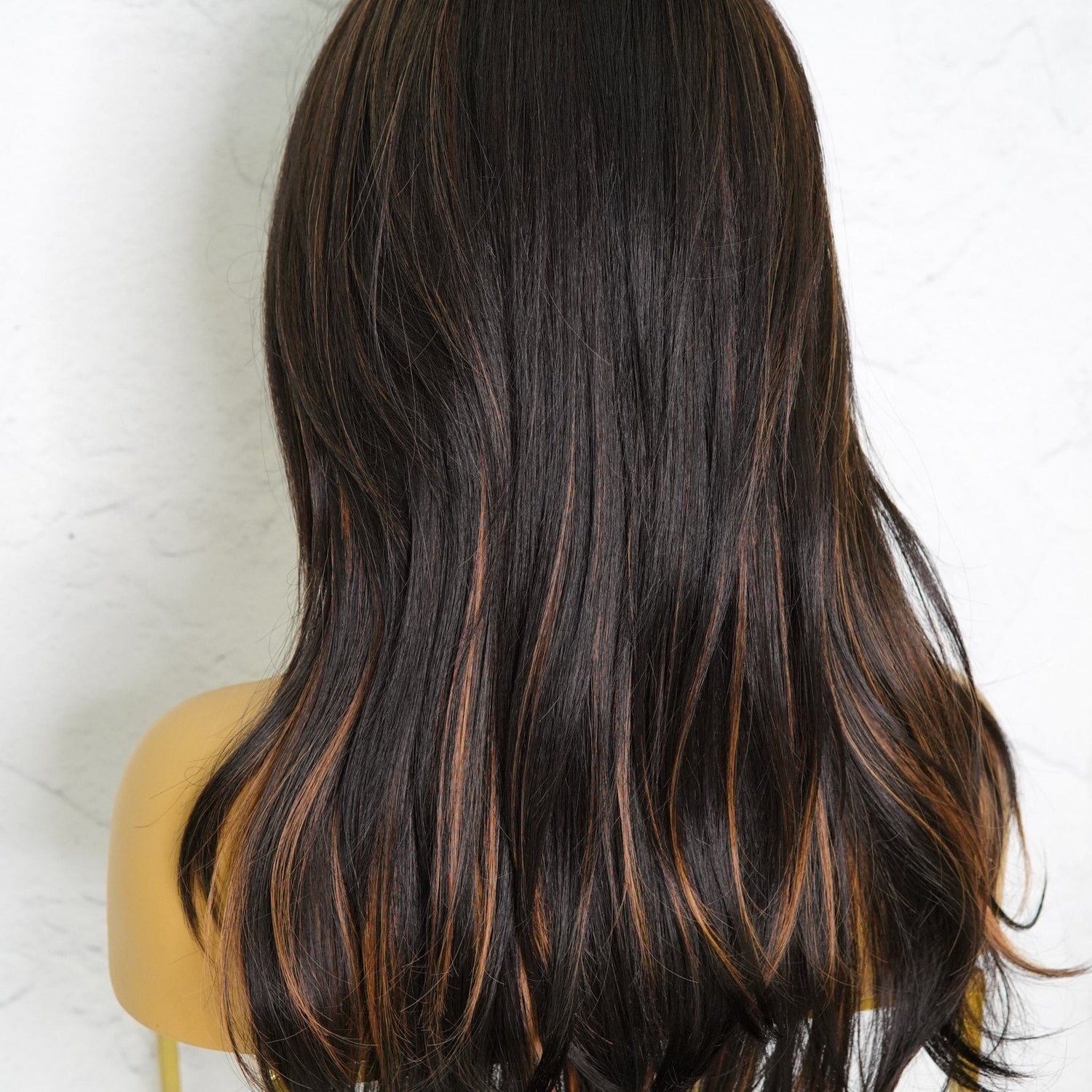 STEFANIE - Black - Fringe Wig | Black, 20 Inch, Fringe, Synthetic Hair | Milk &amp; Honey Wigs