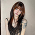 Straight Two-Tone Wig  - MARKETPLACE | Black, Fringe, Synthetic Hair | Milk & Honey Wigs