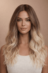 TAHLIAH - Ombre Blonde - Lace Front Wig | Blonde, 18 Inch, Mono Lace Front, Synthetic Hair | Milk & Honey Wigs