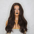 TARA Dark Brown Lace Front Wig - Milk & Honey Wigs