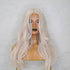 TARA - White Blonde - Lace Front Wig | White, 24 Inch, T-Part Lace Front, Synthetic Hair | Milk & Honey Wigs