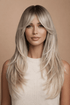 TASH - Ombre Blonde - Fringe Wig - Milk & Honey Wigs