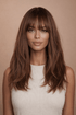 TESSA - Brown - Fringe Wig - Milk & Honey Wigs