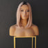 TIFFANY pink synthetic straight lace front wig | Milk & Honey Wigs