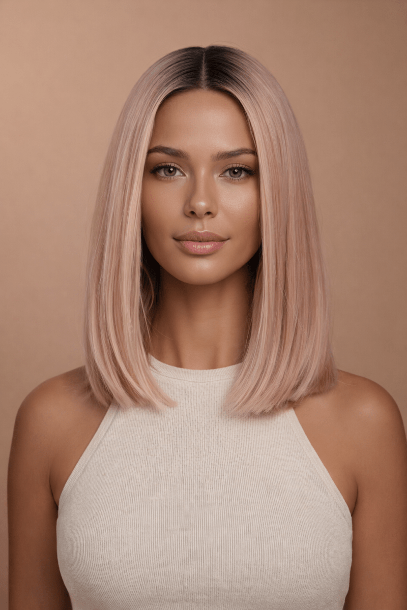TIFFANY - Pink - Lace Front Wig - Milk &amp; Honey Wigs