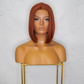 TILLY - Auburn - Lace Front Wig | Ginger, Synthetic Hair | Milk & Honey Wigs
