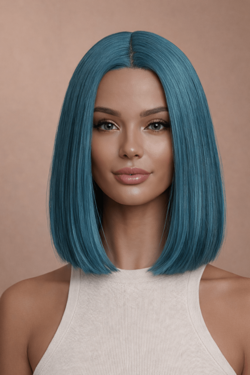 TILLY - Emerald - Lace Front Wig - Milk &amp; Honey Wigs
