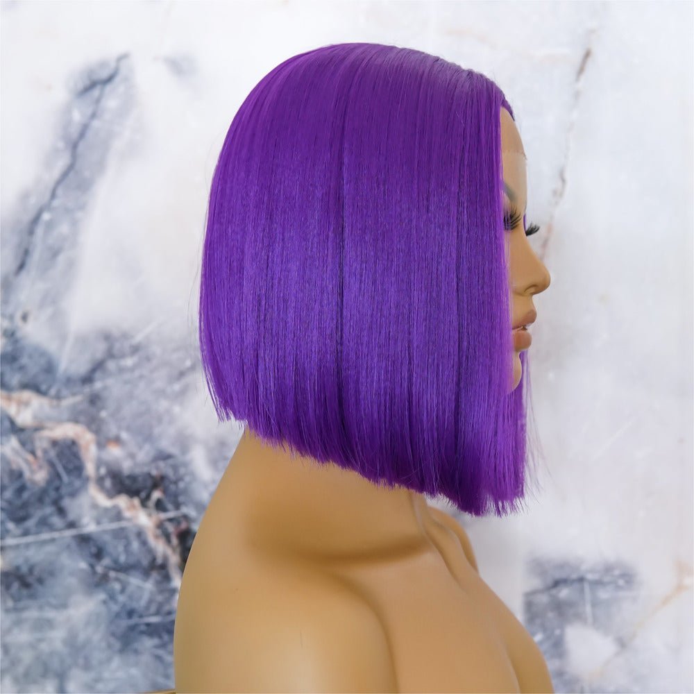 TILLY Purple Lace Front Wig - Milk &amp; Honey Wigs