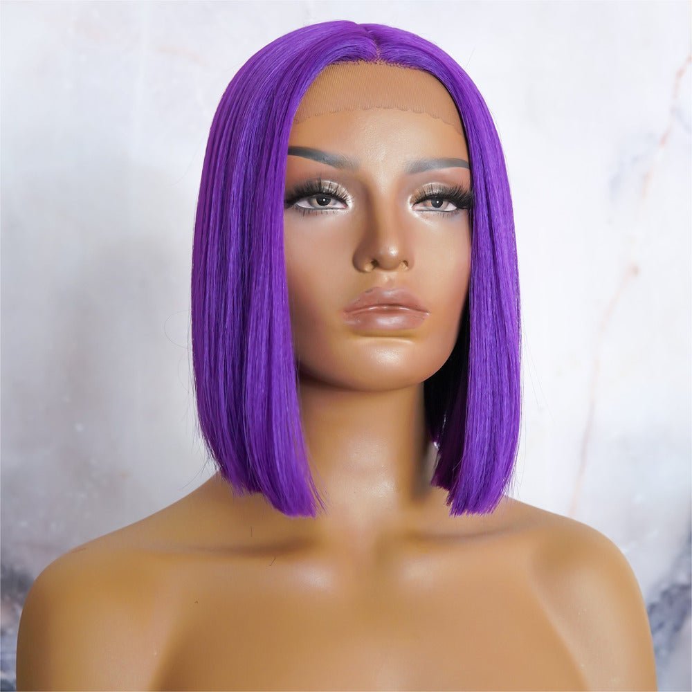 TILLY Purple Lace Front Wig - Milk &amp; Honey Wigs