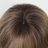 Tousled Honey Blonde Bob with Wispy Fringe Wig - MARKETPLACE | Blonde, Fringe, Synthetic Hair | Milk & Honey Wigs
