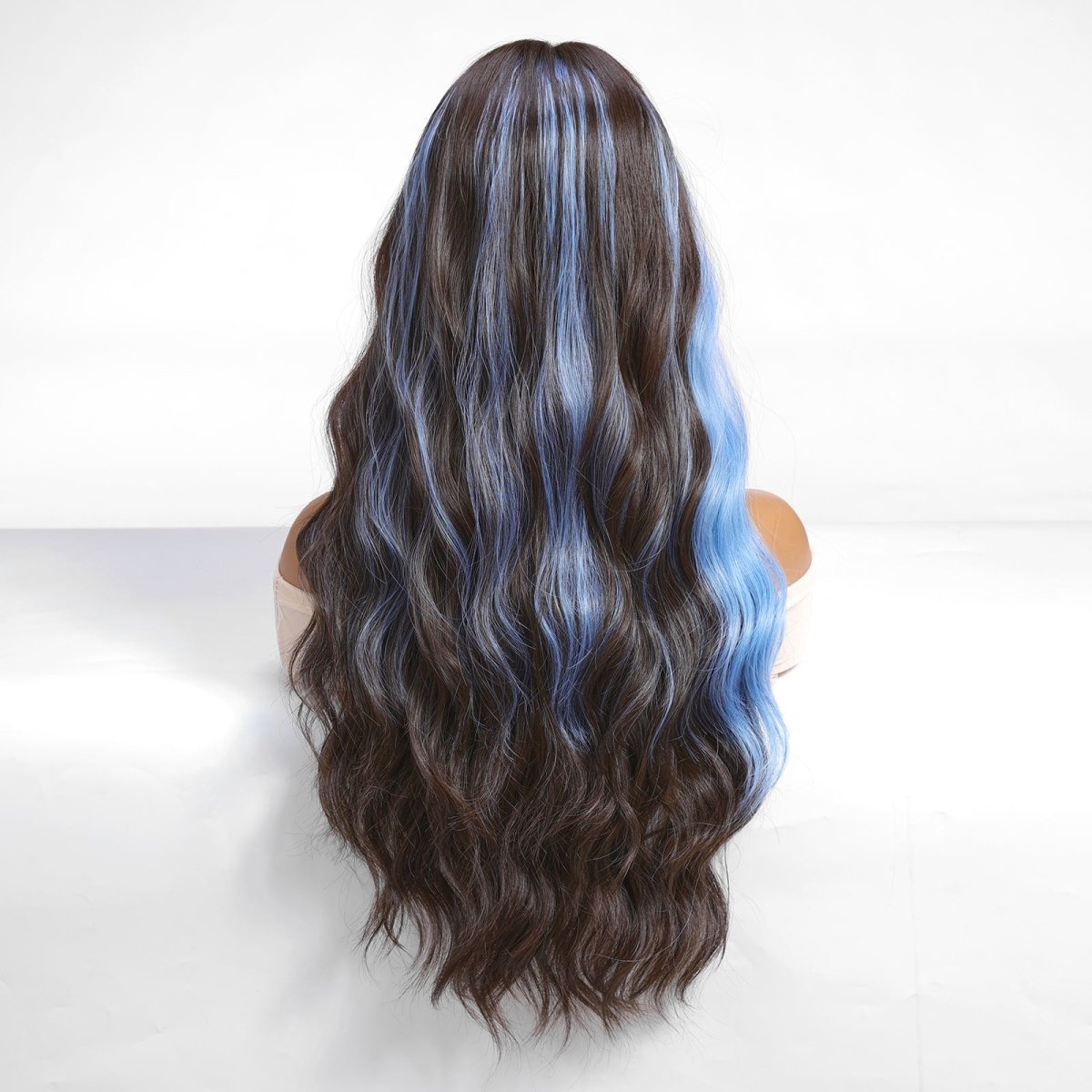 Two-Tone With Highlight Wig - MARKETPLACE | Brown, Fringe, Synthetic Hair | Milk &amp; Honey Wigs
