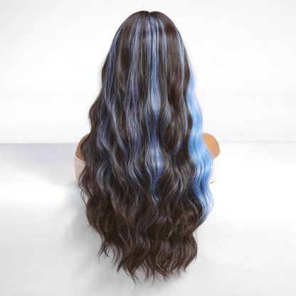 Two-tone with highlight synthetic lace front wig | Milk &amp; Honey Wigs
