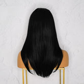 VALERIE - Black - Lace Front Wig | Black, 18 Inch, T-Part Lace Front, Synthetic Hair | Milk & Honey Wigs