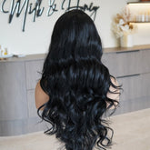 WILMA Natural Black Lace Front Wig - Milk & Honey Wigs