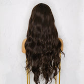YASMIN - Dark Brown - Fringe Wig | Brown, 28 Inch+, Fringe, Synthetic Hair | Milk & Honey Wigs