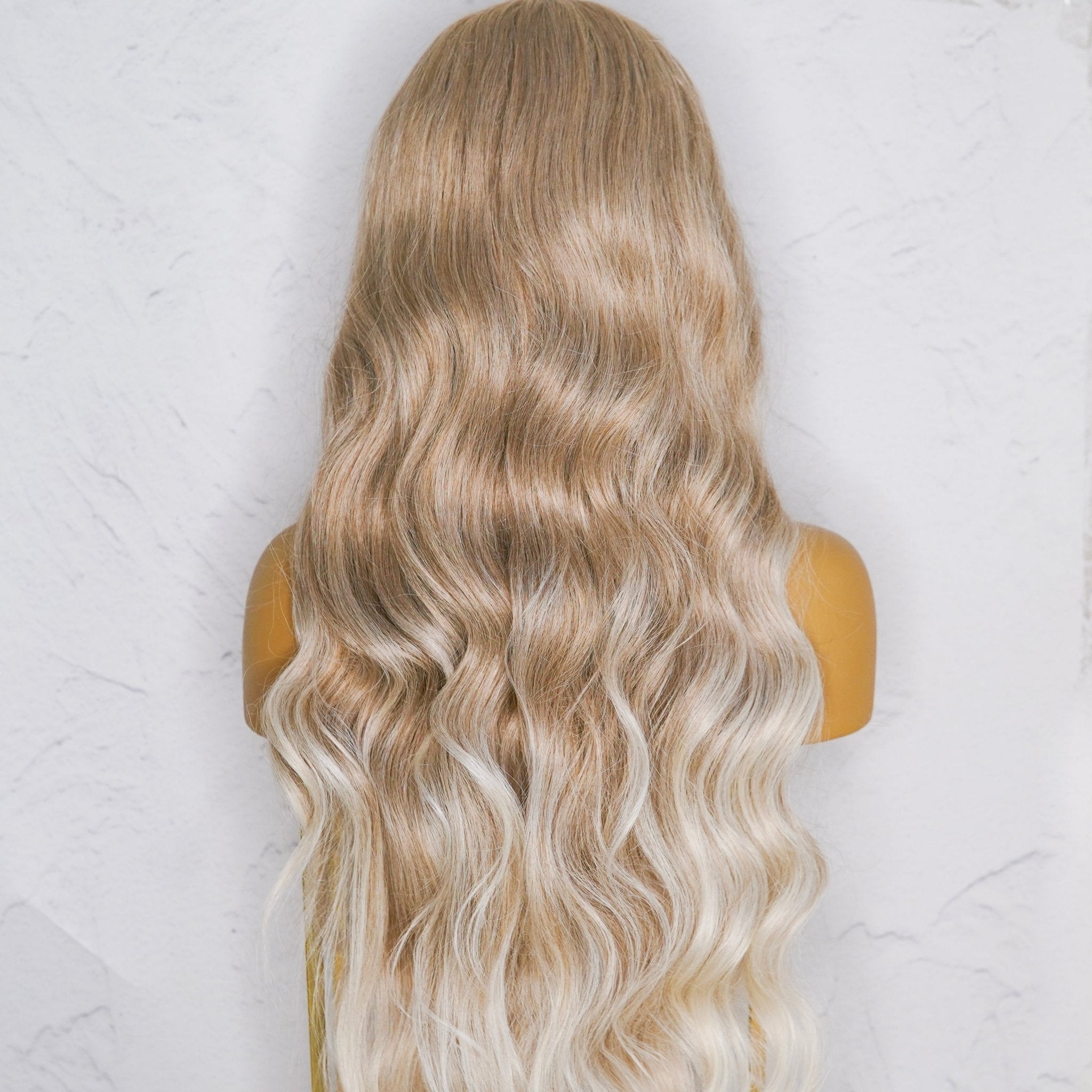 ZENDAYA - Frosted Blonde - Lace Front Wig | Blonde, 28 Inch+, T-Part Lace Front, Synthetic Hair | Milk &amp; Honey Wigs