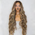 ZENDAYA - Latte - Lace Front Wig | Brown, 28 Inch+, T-Part Lace Front, Synthetic Hair | Milk & Honey Wigs