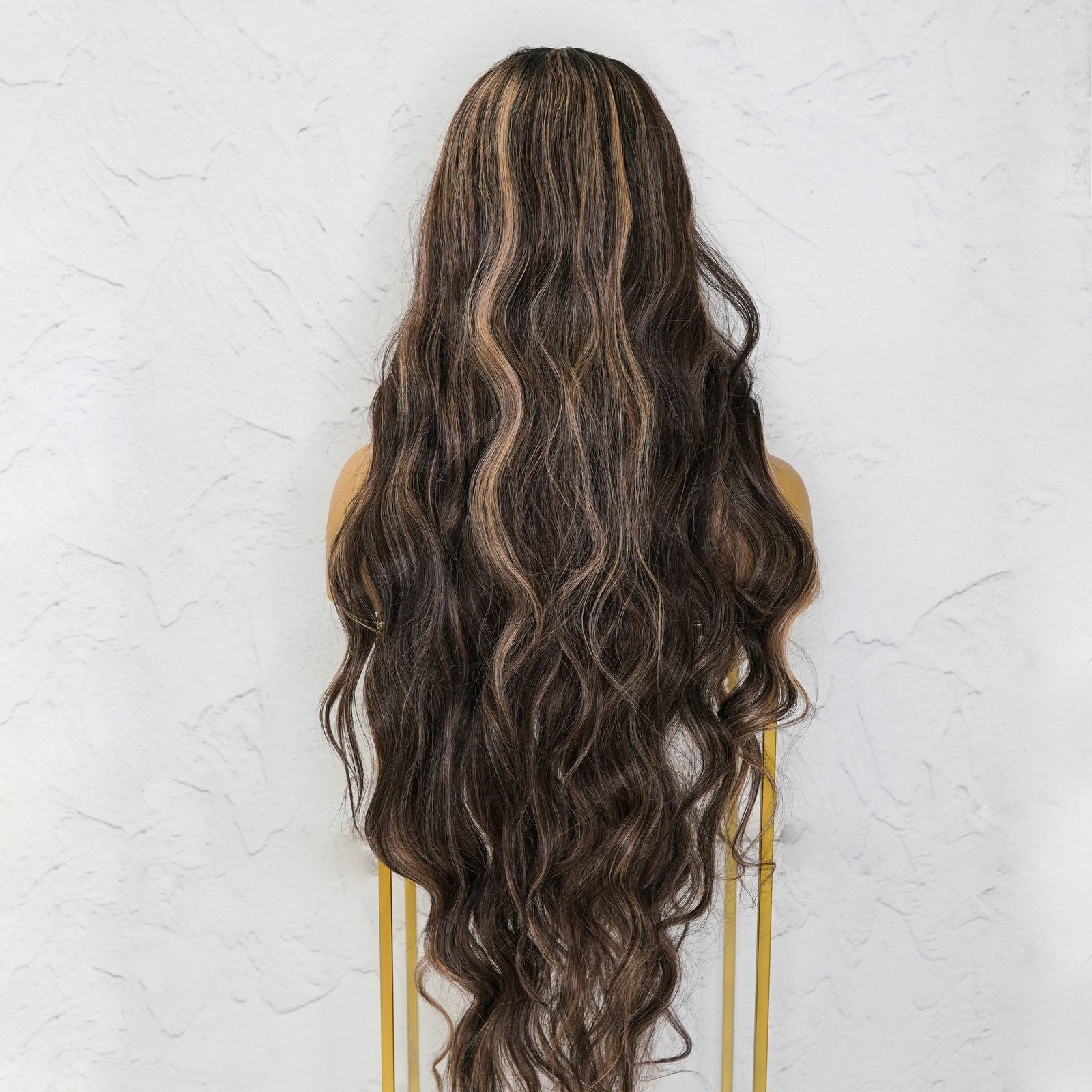 ZENDAYA - Licorice - Lace Front Wig | Brown, 28 Inch+, T-Part Lace Front, Synthetic Hair | Milk &amp; Honey Wigs