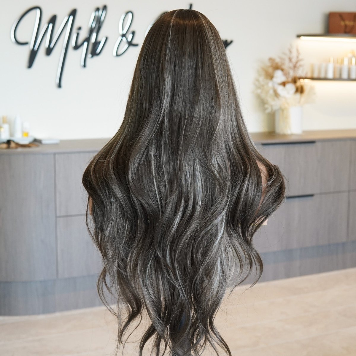 ZINA Mixed Brown 13x6 Lace Front Wig - Milk &amp; Honey Wigs
