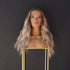 ZOEY ombre blonde synthetic loose curl lace front wig | Milk & Honey Wigs